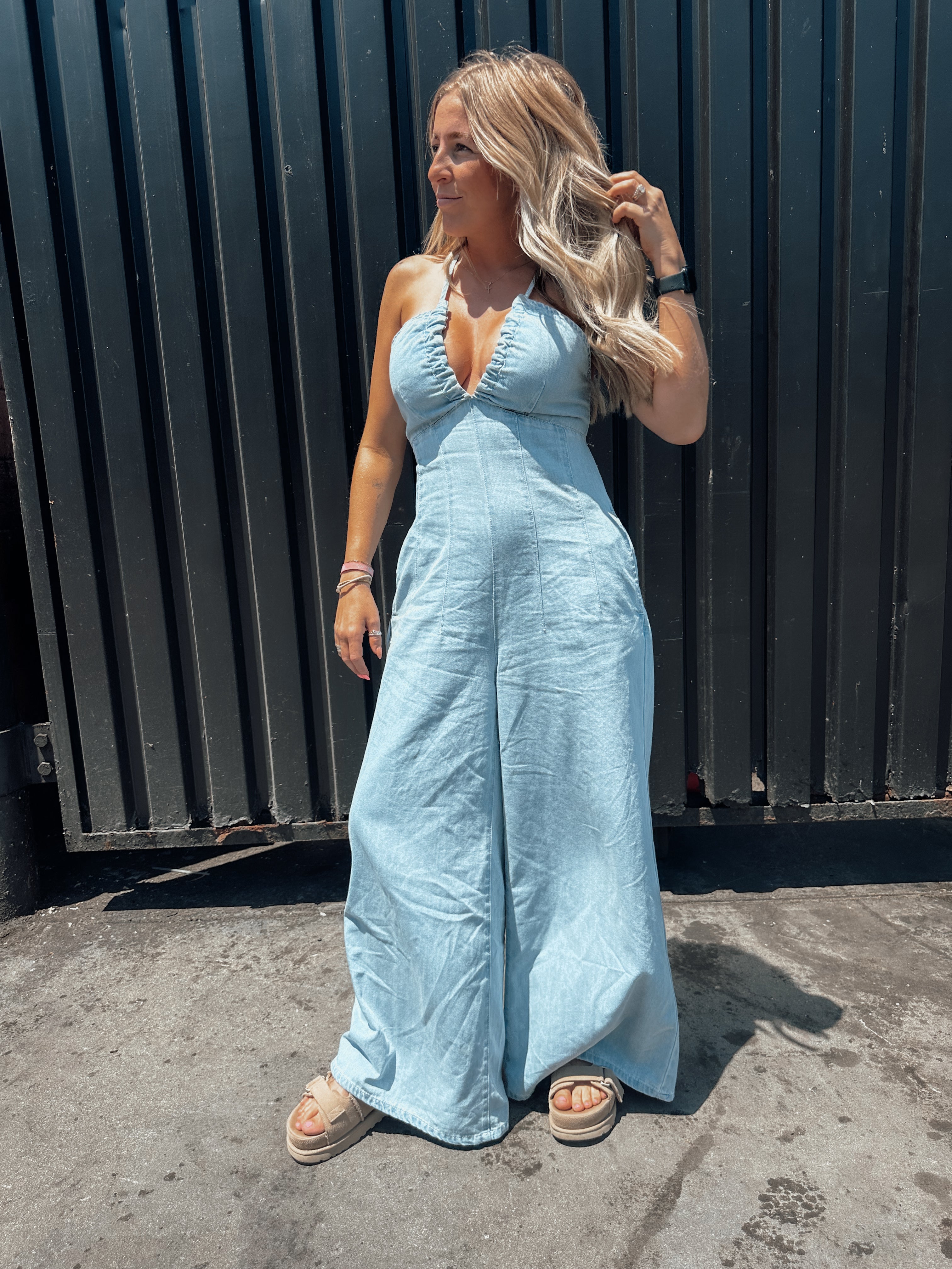 Best dressed Denim jumpsuit